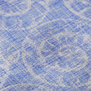 Piper Looms Mayfield Nautilus AMF190 Blue Machine Washable Area Rug Swatch Image