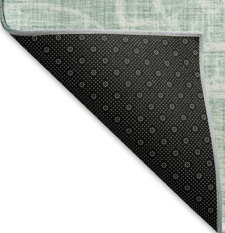 Piper Looms Mayfield Nautilus AMF190 Green Machine Washable Area Rug Backing Image