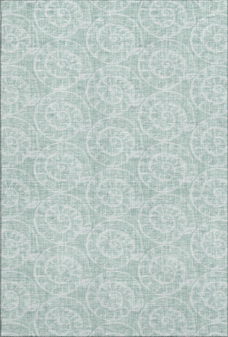 Piper Looms Mayfield Nautilus AMF190 Green Machine Washable Area Rug main image