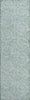 Piper Looms Mayfield Nautilus AMF190 Green Machine Washable Area Rug Runner Main Image