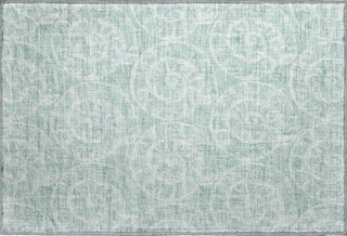 Piper Looms Mayfield Nautilus AMF190 Green Machine Washable Area Rug Scatter Main Image