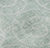 Piper Looms Mayfield Nautilus AMF190 Green Machine Washable Area Rug Swatch Image