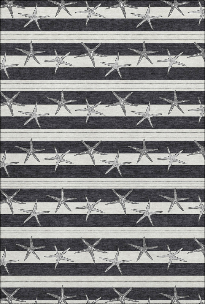 Piper Looms Mayfield Starfish AMF191 Midnight Machine Washable Area Rug main image