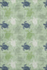 Piper Looms Mayfield Turtles AMF192 Green Machine Washable Area Rug main image