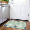 Piper Looms Mayfield Turtles AMF192 Green Machine Washable Area Rug Scatter Lifestyle Image Feature