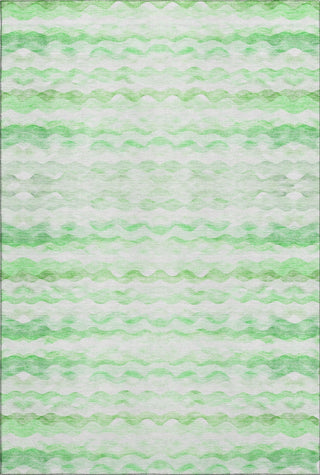 Piper Looms Mayfield Ribbons AMF195 Green Machine Washable Area Rug main image