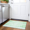 Piper Looms Mayfield Ribbons AMF195 Green Machine Washable Area Rug Scatter Lifestyle Image Feature