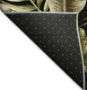 Piper Looms Mayfield Leaves AMF196 Midnight Machine Washable Area Rug Backing Image