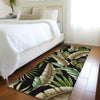 Piper Looms Mayfield Leaves AMF196 Midnight Machine Washable Area Rug Runner Lifestyle Image Feature