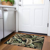 Piper Looms Mayfield Leaves AMF196 Midnight Machine Washable Area Rug Scatter Lifestyle Image Feature