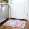 Piper Looms Mayfield Soft Flamingos AMF197 Pink Machine Washable Area Rug Scatter Lifestyle Image Feature