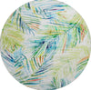 Piper Looms Mayfield Leaves AMF199 Multi Machine Washable Area Rug Round Main Image