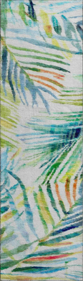 Piper Looms Mayfield Leaves AMF199 Multi Machine Washable Area Rug Runner Main Image