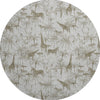 Piper Looms Mayfield Palms and Safari Animals AMF202 Fog Machine Washable Area Rug Round Main Image