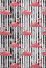 Piper Looms Mayfield Stripes and Flamingos AMF204 Pink Machine Washable Area Rug main image