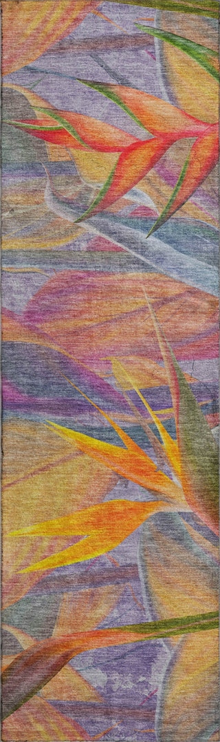 Piper Looms Mayfield Birds Of Paradise AMF209 Multi Machine Washable Area Rug Runner Main Image