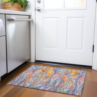 Piper Looms Mayfield Birds Of Paradise AMF209 Multi Machine Washable Area Rug Scatter Lifestyle Image Feature