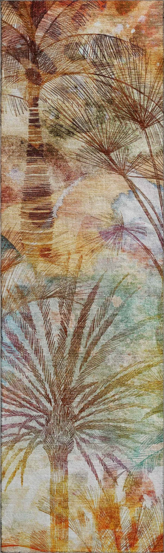 Piper Looms Mayfield Palms AMF210 Multi Machine Washable Area Rug Runner Main Image