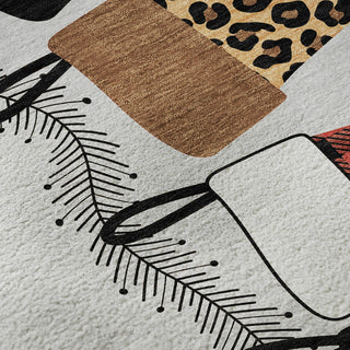 Piper Looms Mayfield Stockings AMF216 Gray Machine Washable Area Rug Swatch Image