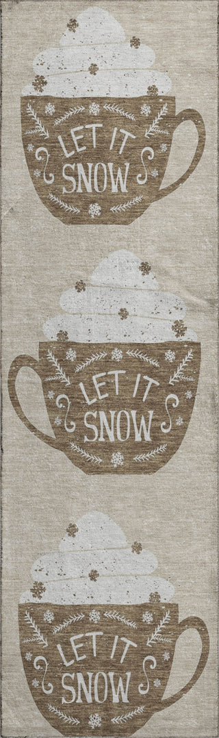Piper Looms Mayfield Mug AMF218 Latte Machine Washable Area Rug Runner Main Image
