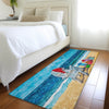 Piper Looms Mayfield Beach AMF220 Blue Machine Washable Area Rug Runner Lifestyle Image Feature