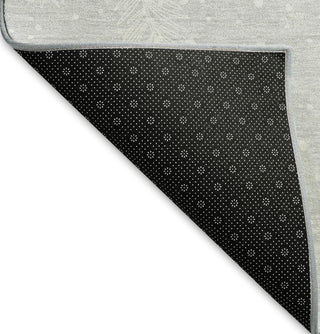 Piper Looms Mayfield Woodsy Animals AMF221 Gray Machine Washable Area Rug Backing Image