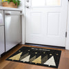 Piper Looms Mayfield Gold Trees AMF222 Midnight Machine Washable Area Rug Scatter Lifestyle Image Feature