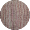 Piper Looms Mayfield Textured Stripes AMF31 Burgundy Machine Washable Area Rug Round Main Image