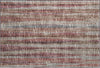 Piper Looms Mayfield Textured Stripes AMF31 Burgundy Machine Washable Area Rug Scatter Main Image