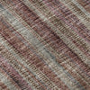 Piper Looms Mayfield Textured Stripes AMF31 Burgundy Machine Washable Area Rug Swatch Image