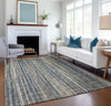 Piper Looms Mayfield Textured Stripes AMF31 Earth Machine Washable Area Rug Lifestyle Image Feature