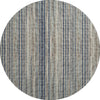 Piper Looms Mayfield Textured Stripes AMF31 Earth Machine Washable Area Rug Round Main Image