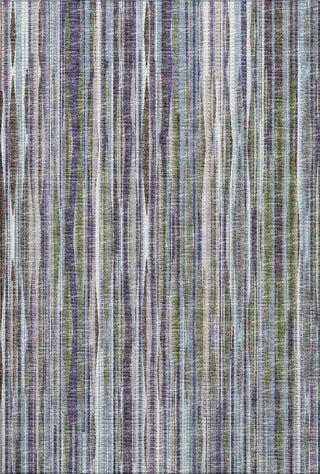 Piper Looms Mayfield Textured Stripes AMF31 Plum Machine Washable Area Rug main image