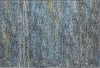 Piper Looms Mayfield Horizontal Bars AMF32 Blue Machine Washable Area Rug Scatter Main Image