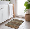 Piper Looms Mayfield Horizontal Bars AMF32 Canyon Machine Washable Area Rug Scatter Lifestyle Image Feature