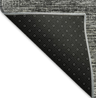 Piper Looms Mayfield Horizontal Bars AMF32 Gray Machine Washable Area Rug Backing Image