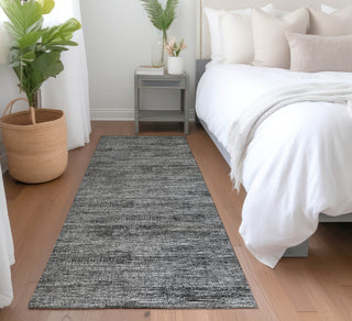 Piper Looms Mayfield Horizontal Bars AMF32 Gray Machine Washable Area Rug Runner Lifestyle Image Feature
