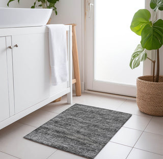 Piper Looms Mayfield Horizontal Bars AMF32 Gray Machine Washable Area Rug Scatter Lifestyle Image Feature