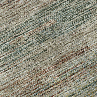 Piper Looms Mayfield Horizontal Bars AMF32 Multi Machine Washable Area Rug Swatch Image