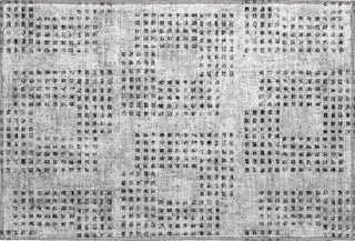 Piper Looms Mayfield Squares AMF33 Gray Machine Washable Area Rug Scatter Main Image