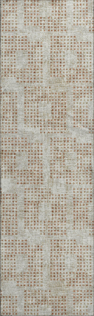 Piper Looms Mayfield Squares AMF33 Spice Machine Washable Area Rug Runner Main Image