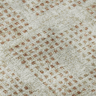Piper Looms Mayfield Squares AMF33 Spice Machine Washable Area Rug Swatch Image