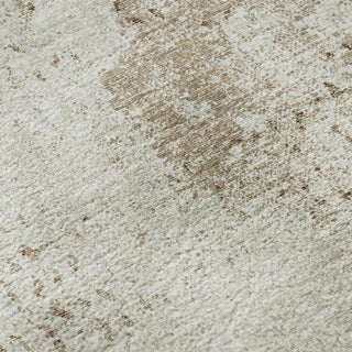 Piper Looms Mayfield Abstract AMF34 Brown Machine Washable Area Rug Swatch Image