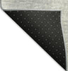 Piper Looms Mayfield Abstract AMF34 Gray Machine Washable Area Rug Backing Image