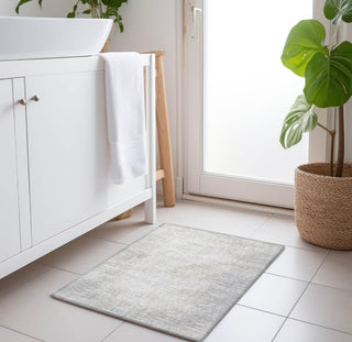 Piper Looms Mayfield Abstract AMF34 Gray Machine Washable Area Rug Scatter Lifestyle Image Feature