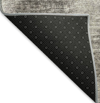 Piper Looms Mayfield Abstract AMF34 Mocha Machine Washable Area Rug Backing Image