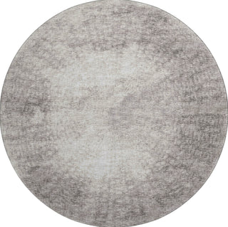Piper Looms Mayfield Abstract AMF34 Mocha Machine Washable Area Rug Round Main Image