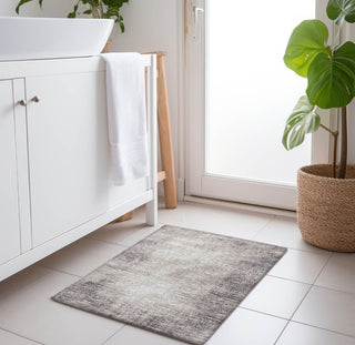 Piper Looms Mayfield Abstract AMF34 Mocha Machine Washable Area Rug Scatter Lifestyle Image Feature