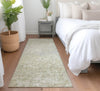 Piper Looms Mayfield Abstract Clouds AMF36 Beige Machine Washable Area Rug Runner Lifestyle Image Feature