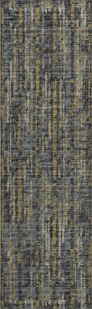 Piper Looms Mayfield Broken Bars AMF39 Granite Machine Washable Area Rug Runner Main Image